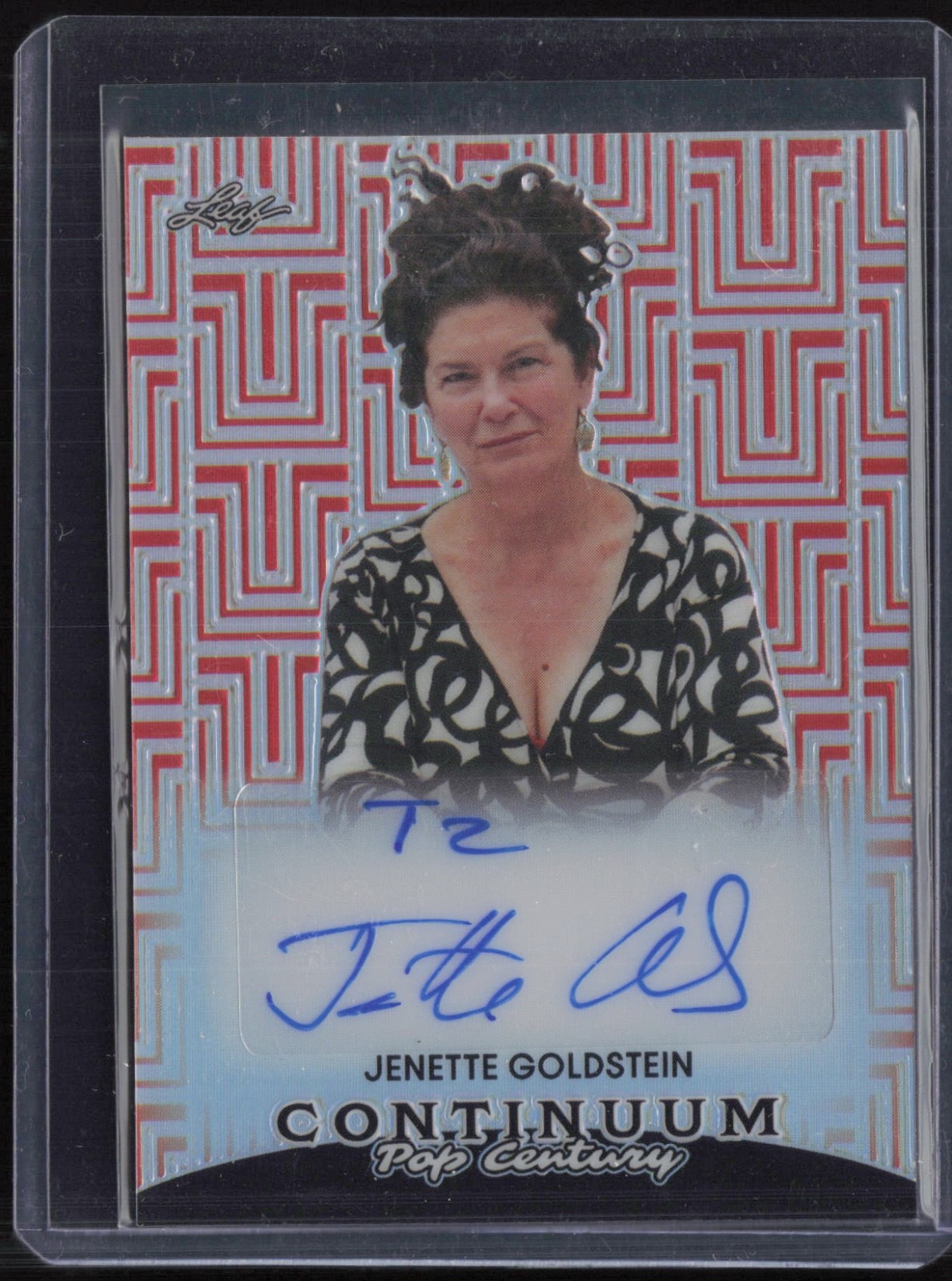 2023 Leaf Pop Century Continuum Red Jenette Goldstein Auto Autograph 2/49