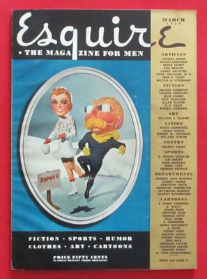 ESQUIRE MAGAZINE March 1939 Issue Two (2) PETTY GIRL Pin-Ups