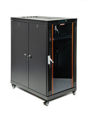 22U Server Rack Enclosure Premium Series PDU FAN LCD  (24''w x35''d x43''h)