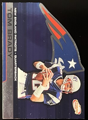 2002 Pacific Atomic Tom Brady Card #56 New England Patriots