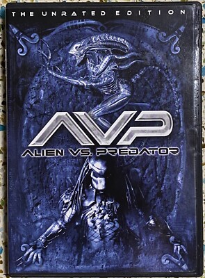 Alien vs. Predator (DVD, 2005, 2-Disc) Unrated  Version Widescreen, Bonus