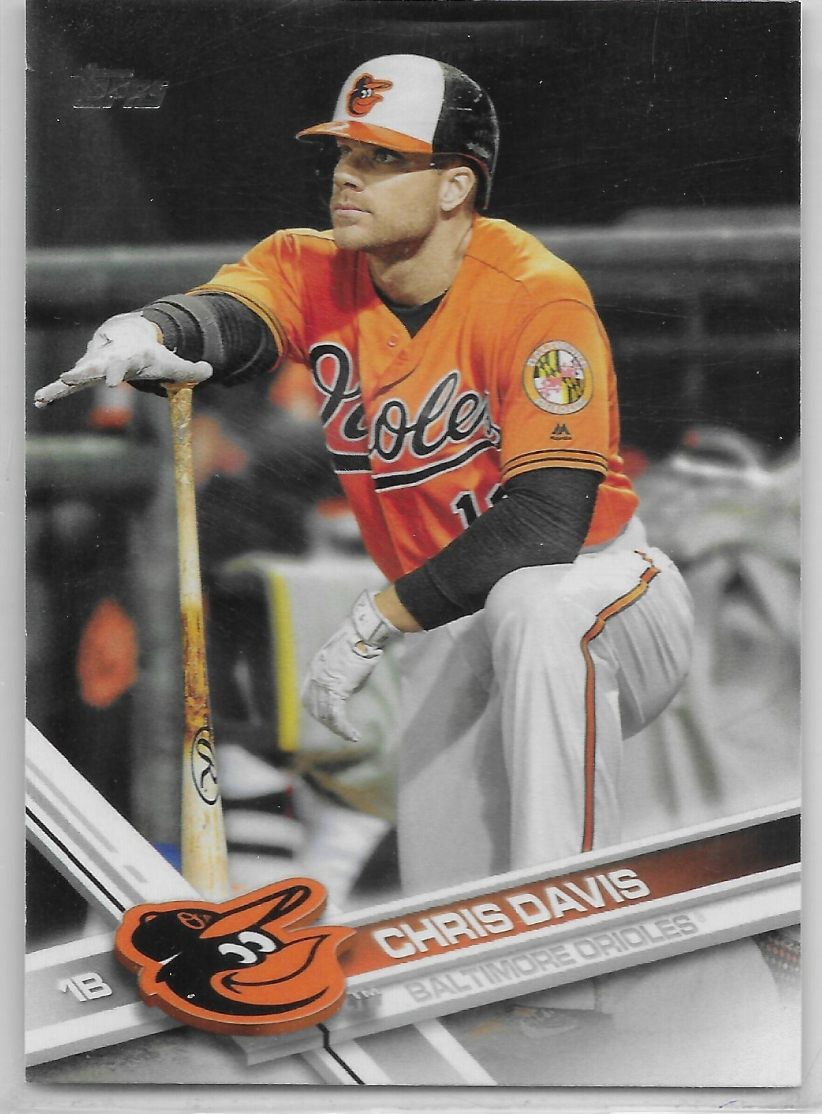 Majestic MLB ボルチモア オリオールズ クリス デービス Men's Baltimore Orioles Chris Davis Majestic White Home Cool