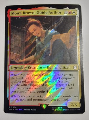 MTG Moira Brown, Guide Author Fallout 0638 Rare *SURGE FOIL*