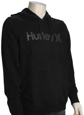 

Флисовый пуловер с капюшоном Hurley One and Only — черный — новинка