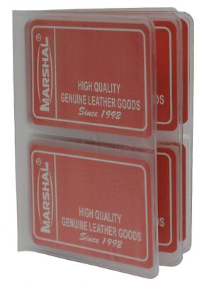 6 Page Double High Hipster Wallet Insert INS502