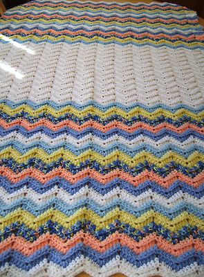 Ric Rac Zig Zag Handmade Crochet