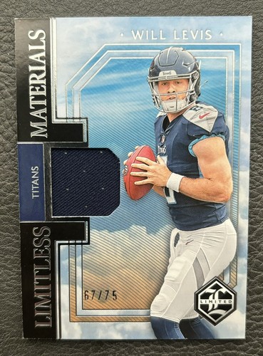 2023 Panini Limited Will Levis #LM-WLS