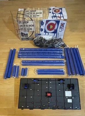 LARGE LOT OF MISC. REPLACEMENT PARTS FOR EASTPOINTE AXE THROWING GAME . ALL NEW.
