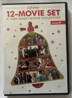 LIFETIME CHANNEL NEW 12 HOLIDAY MOVIE DVD SET [CLOUDY WITH A CHANCE OF CHRISTMAS