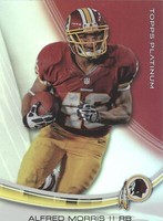 2013 Topps Platinum Alfred Morris #15