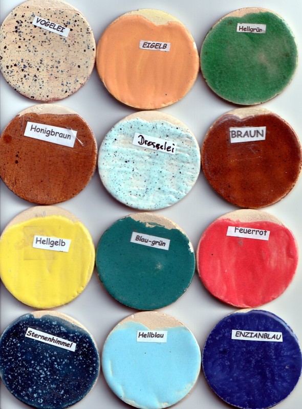 Glasurmuster 10x 100 Gr. Pulver Nach Auswahl Aus  Anzeigen 9,50 â¬ Versand 4,50 â¬