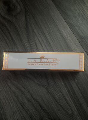 F.A.R.A.H FARAH Smooth Focus Face Primer 30 ml NEW in Box - FREE SHIP!