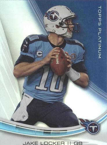 2013 Topps Platinum Jake Locker #10