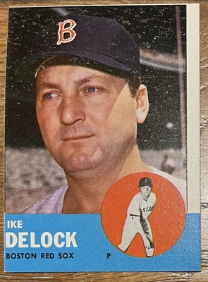 1963 Topps Set-Break #136 Ike Delock