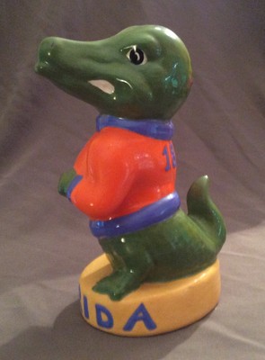 Gators Mascot Figure Vintage University Florida NCAA Game Souvenir UF Football