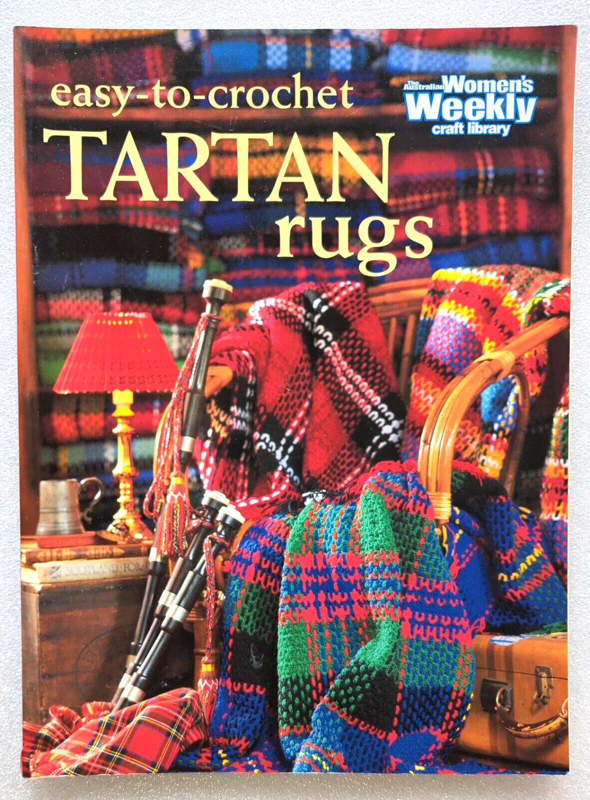 Easy to Crochet Tartan Rugs by Mary Coleman