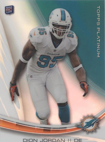 2013 Topps Platinum Dion Jordan #118