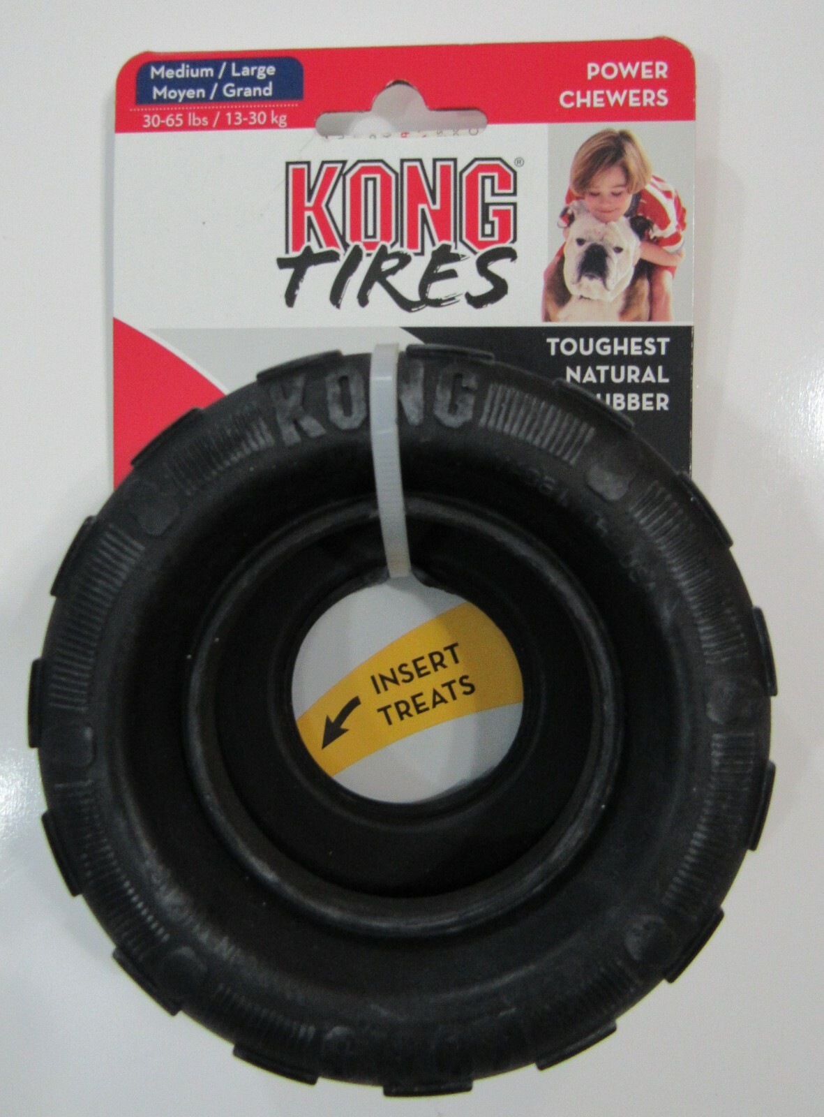 KONG Tires Extreme Dog Toy Medium/Large Black Nwt