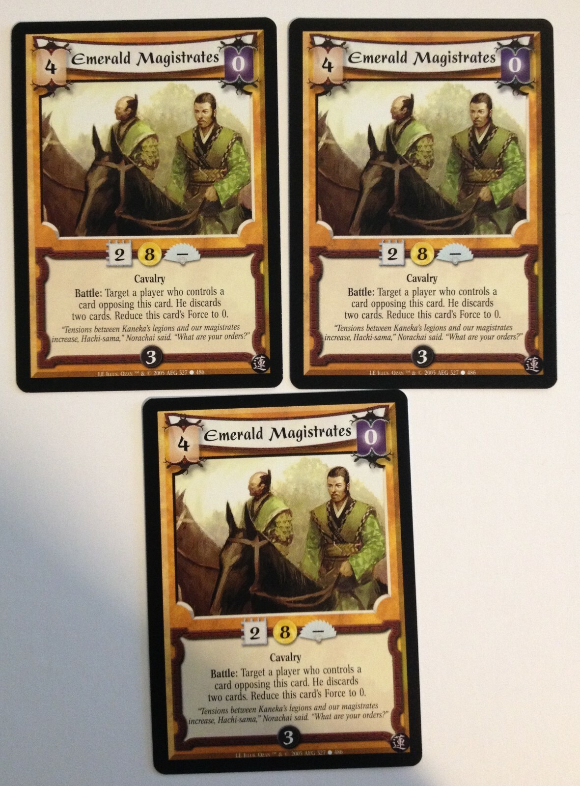 Legend of the Five Rings, Emerald Edition, 1996 CCG, Sealed