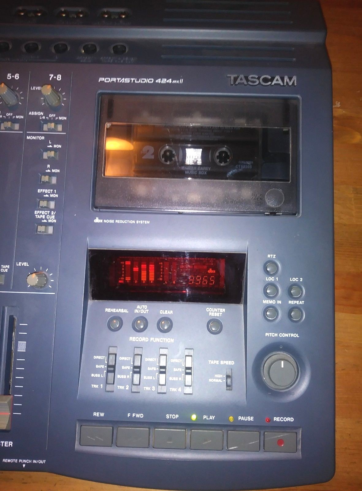 Tascam 424MKII Tape Recorder with Manual, Please Read listing!