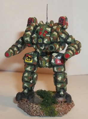 Battletech Miniatures Painted Crockett