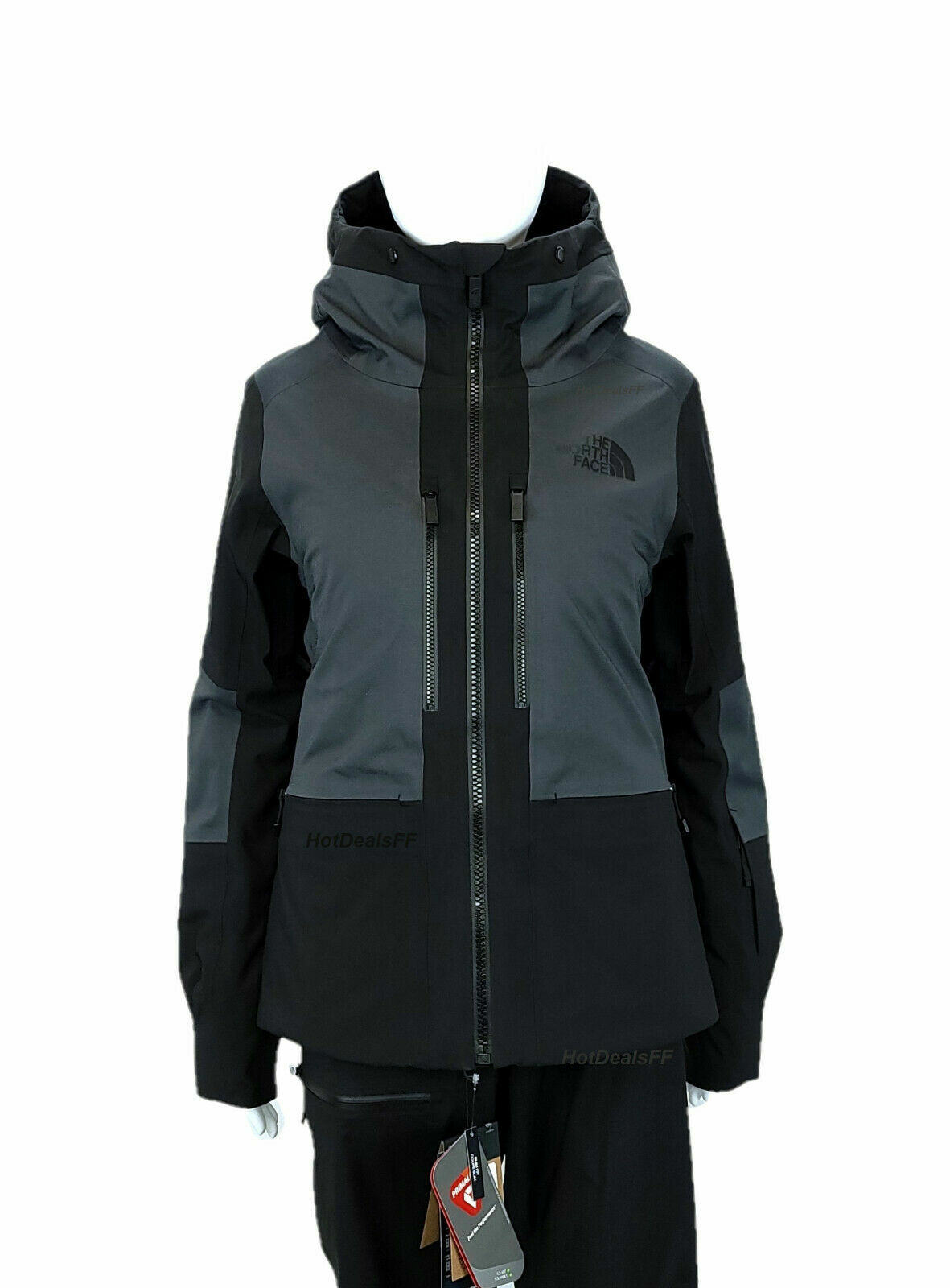 Pre-owned The North Face Womens Diameter Waterproof Futurelight Primaloft Down Jacket $600 In Black