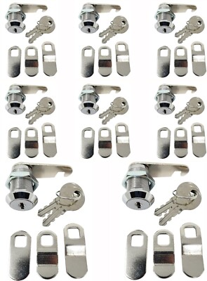 8x Admiral RV Compartment Door Cam Lock 7/8 Inch Camper Storage Door NOT CH751