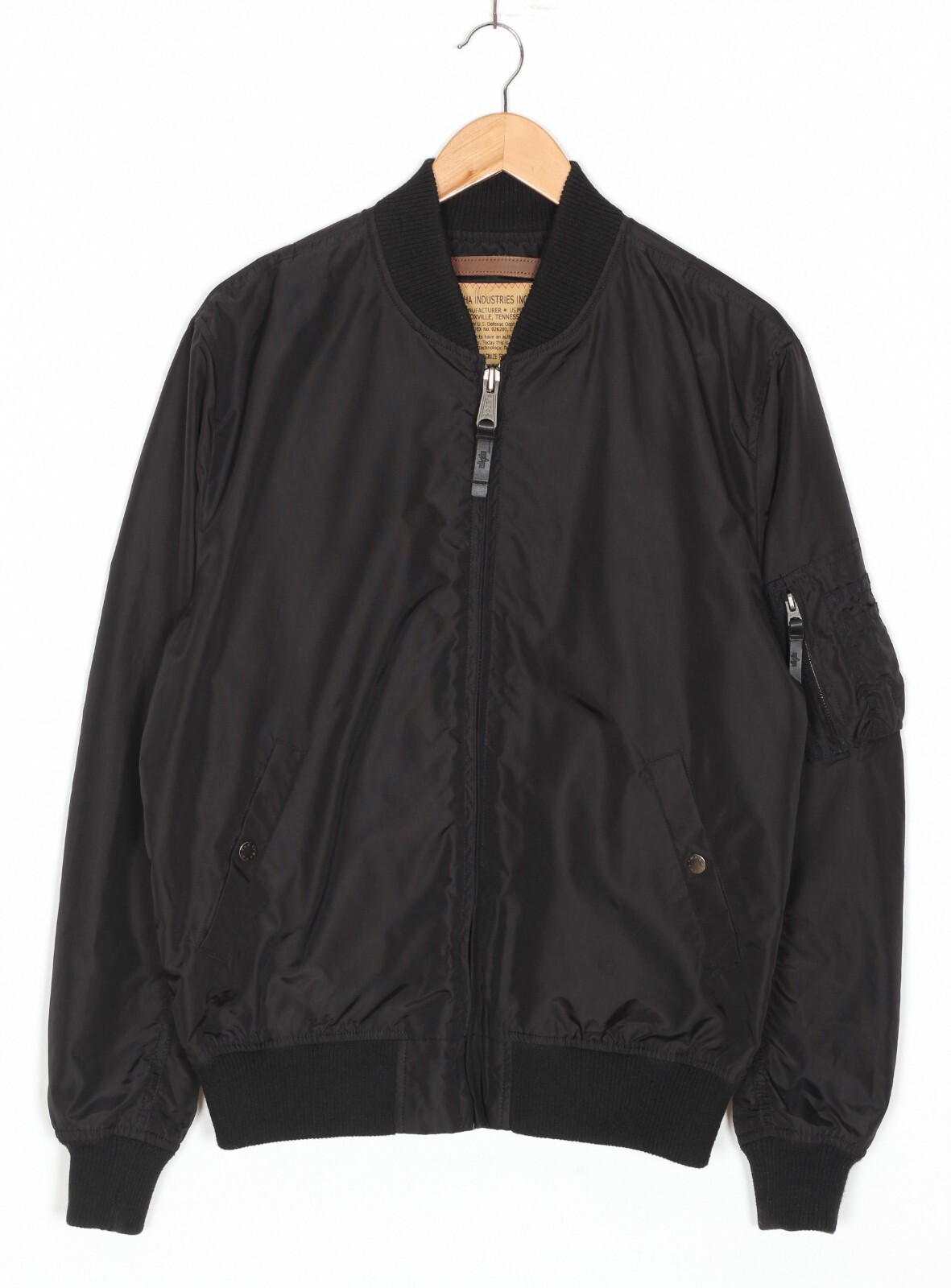 ジャケット・アウター ALPHA INDUSTRIES GENERAL RESEARCH HS-1 ALPHA INDUSTRIES MA-1 Bomber Jacket Men Size L MJ5733 | eBay
