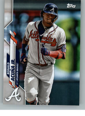 2020 Topps Team Set Card National League NL-10 Ronald Acuña Jr. Atlanta Braves™