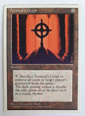  TORMOD'S CRYPT  CHRONICLES 1995 THE DARK  NM  ARTIFACT  MTG Tormods Krypta