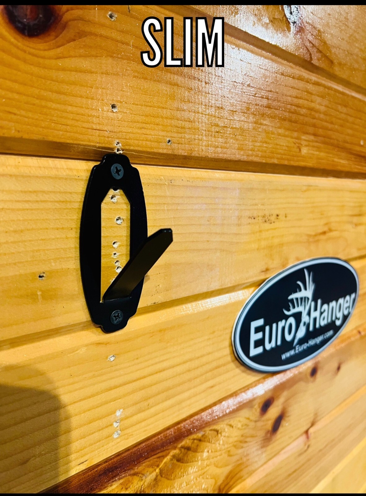 European Skull Mount Hanger *The EuroHanger Slim*  Deer Skull Hook