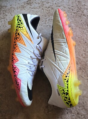 nike hypervenom phinish ii fg mens soccer cleats black volt blue white 114918600452
