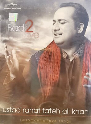 BACK 2 LOVE - Ustad Rahat Fateh Ali Khan (CD) Love Songs. NEW & SEALED FREE SHIP