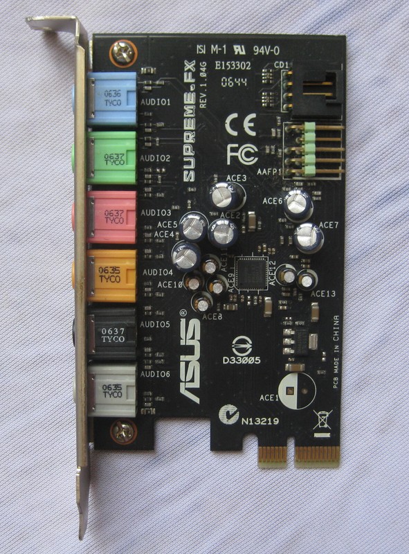 Asus Supreme Fx / Soundkarte