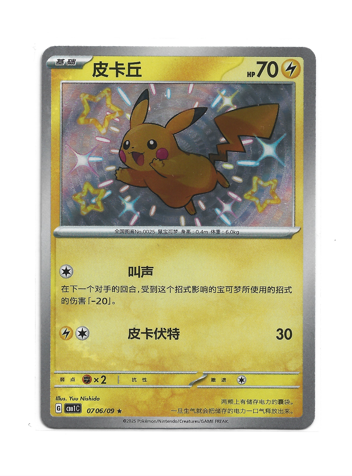 PSA10】ピカチュウCP6 033/087 20th Anniversary PSA10 ピカチュウ 20