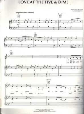 Kathy Mattea A Collection Of Hits Music Book Guitar Vocal Piano Tab