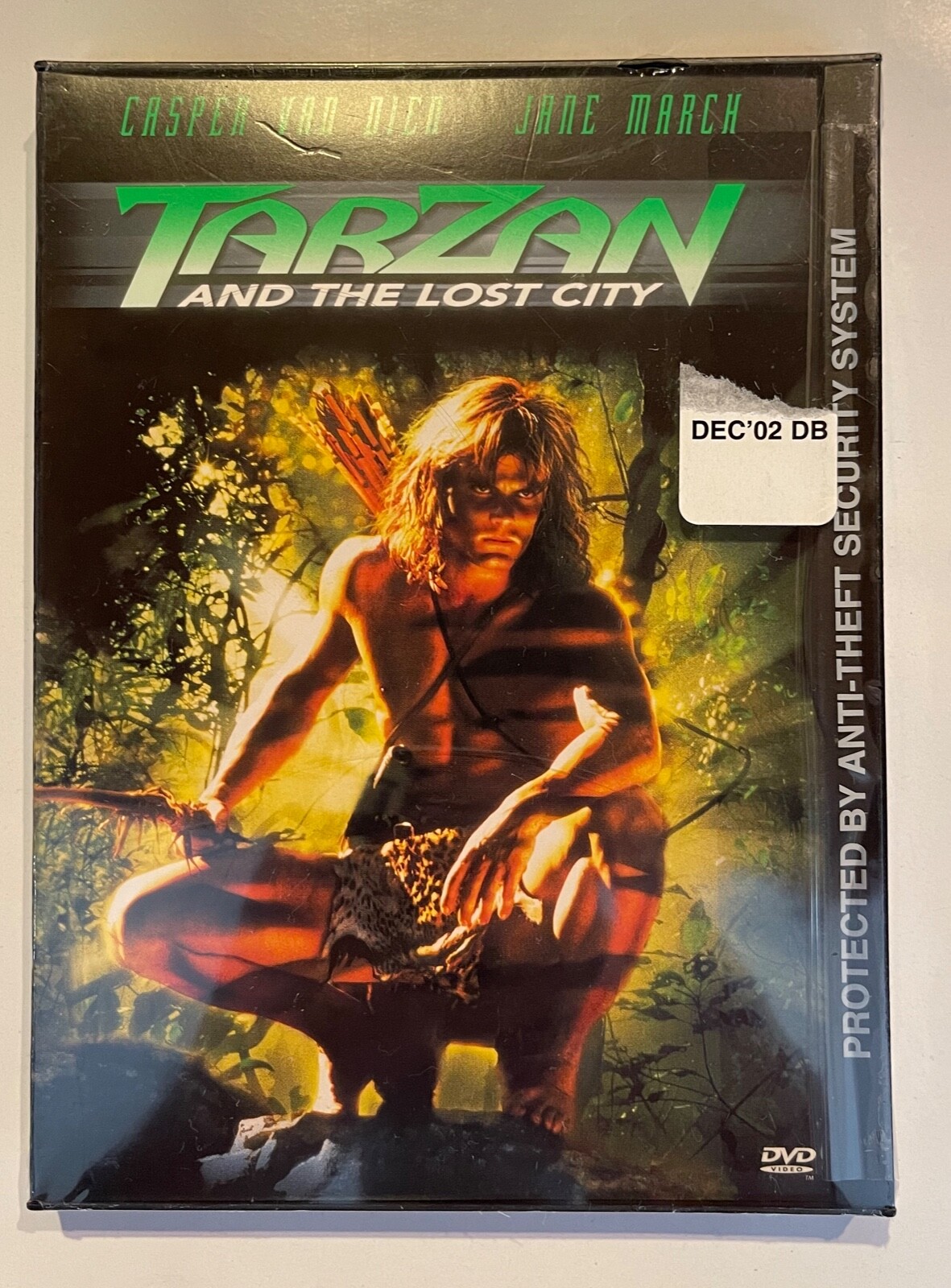 Tarzan and the Lost City 1998 DVD Casper Van Dien, Jane