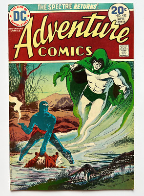 Adventure Comics #432 FN+ 1974 DC Comics Bronze Age Jim Aparo Spectre