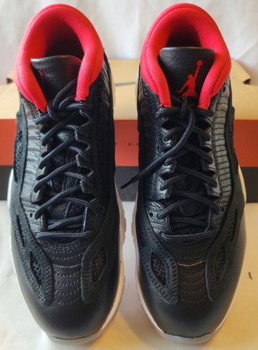 Nike Air Jordan 11 Retro Low IE Bred 2021 Mens Sz 7 Black Red