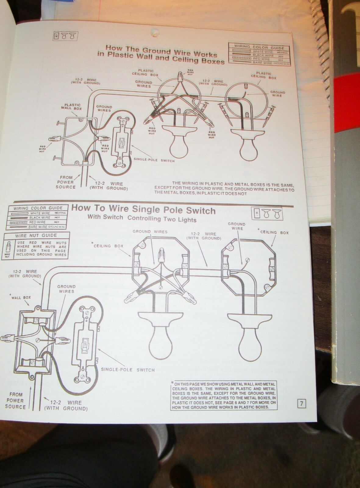 2 BOOKS-- ON WIRING HOUSES AND REPAIR OF WIRING.