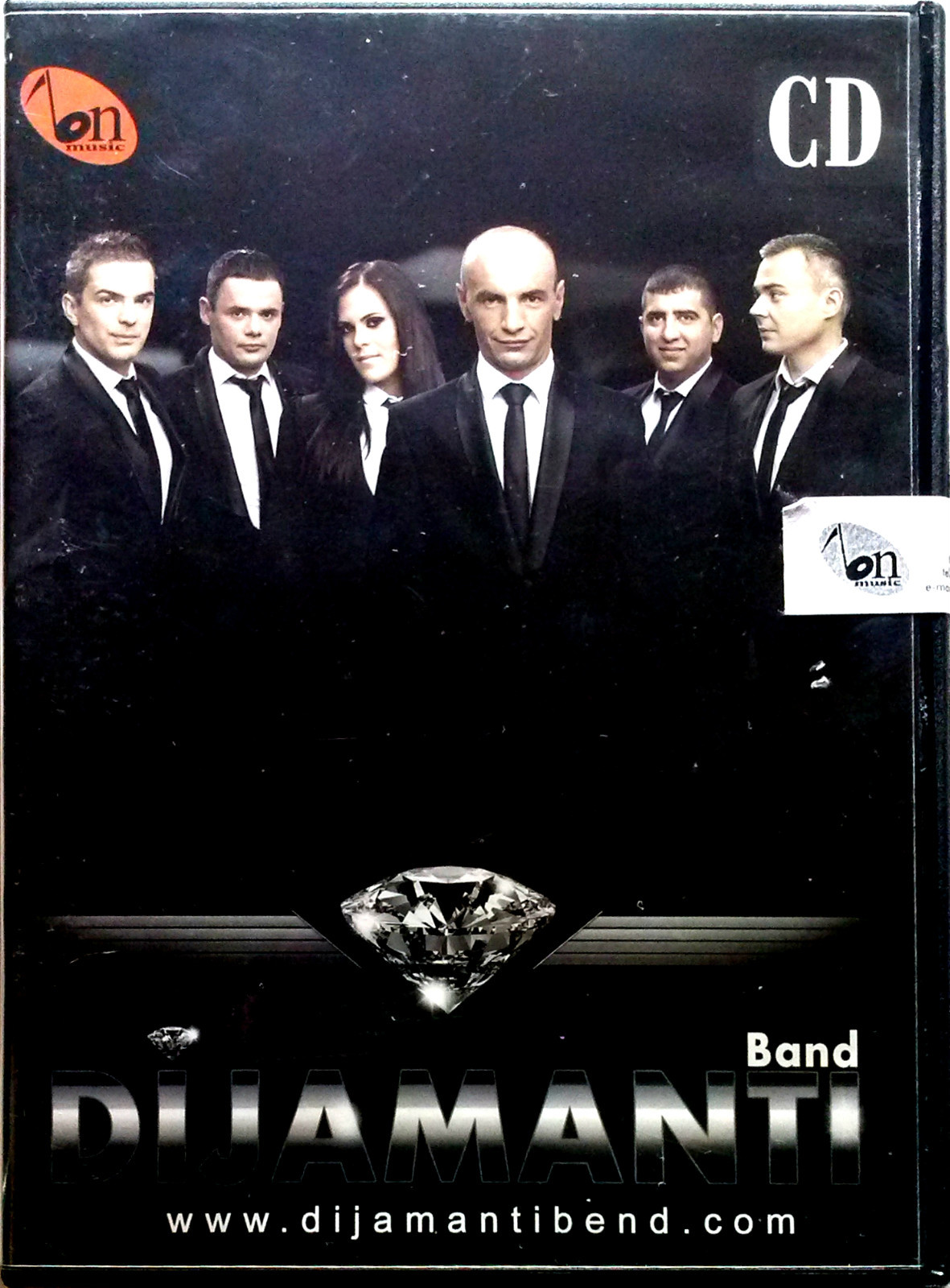 CD DIJAMANTI BAND album 2014 BN MUSIC