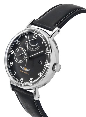 Pre-owned Annie Iron  Amazonas Impression Black Dial Casual Automatic Men's Watch 59602