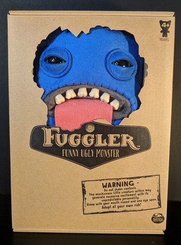 Fuggler Blue Oogah Boogah Funny Ugly Monster Spin Master Fugglers Plush toy