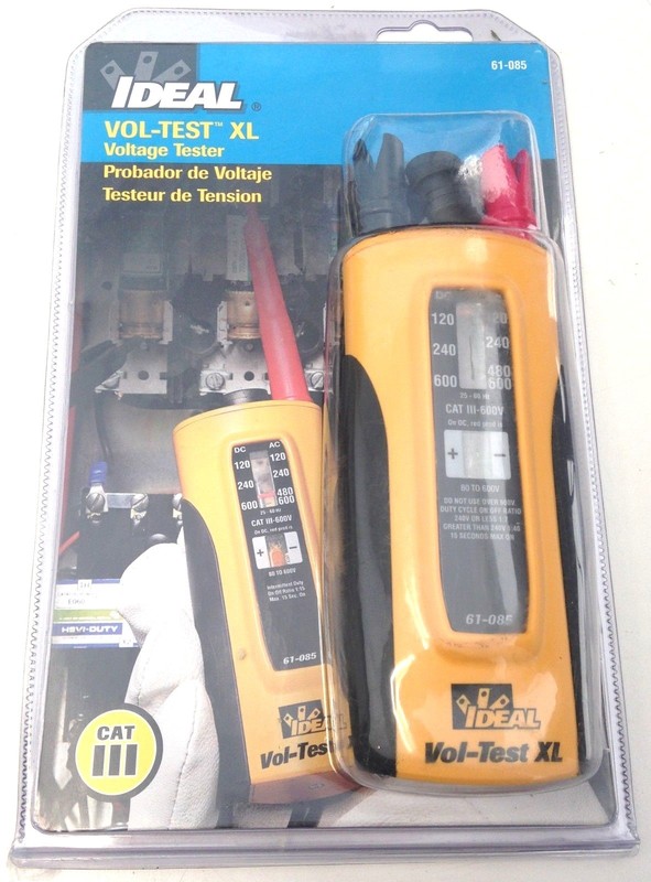 Ideal 61085 VOLTEST XL Voltage Tester Cat lll eBay