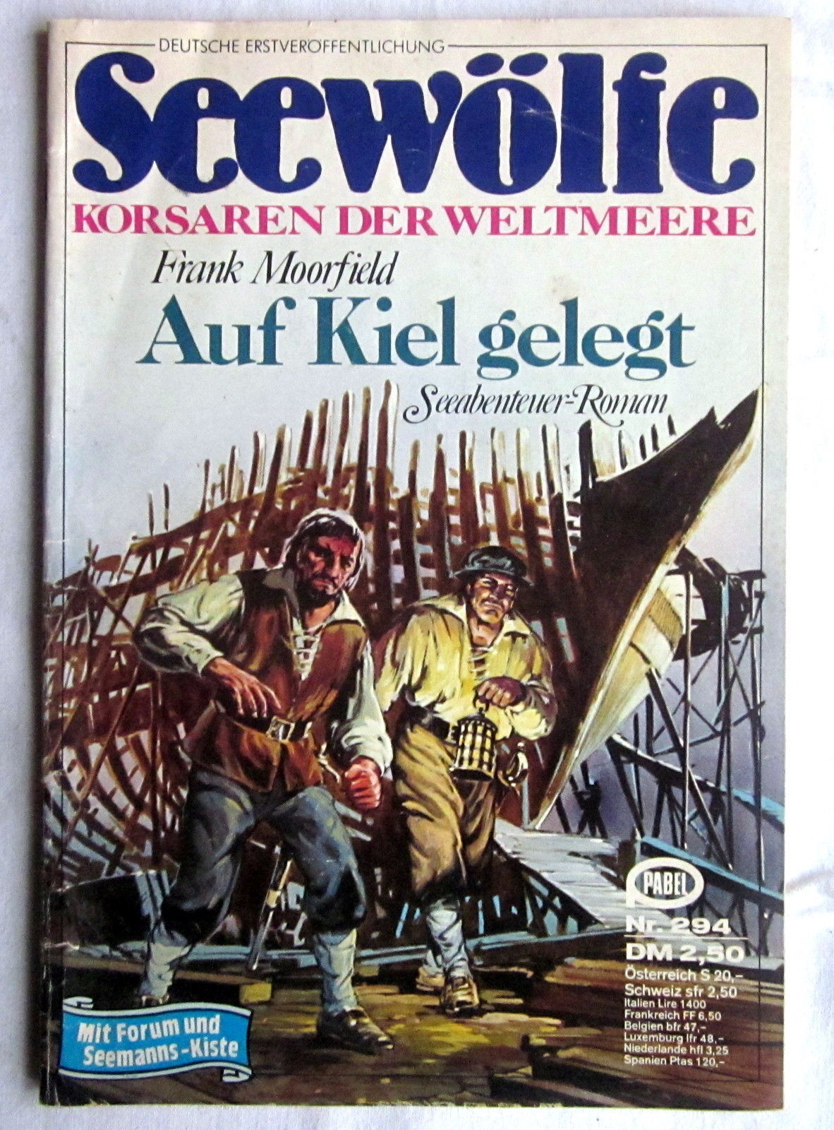 Romanhefte über Seewölfe (ab 1945)