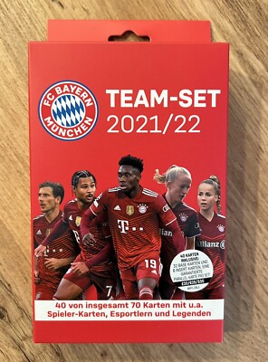 2021-22 Topps FC Bayern Munchen Team Set Box Brand New Sealed Musiala 1st Auto