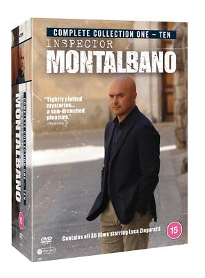 Inspector Montalbano Complete 1-10 Box (DVD) Luca Zingaretti (UK IMPORT)