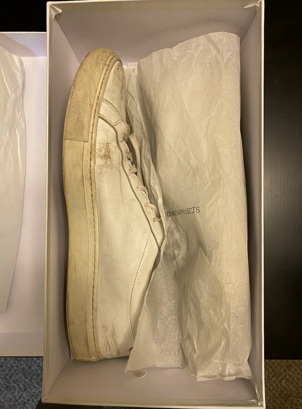 COMMONPROJECTS スニーカー Common Projects Achilles Low White leather Sneakers size 45