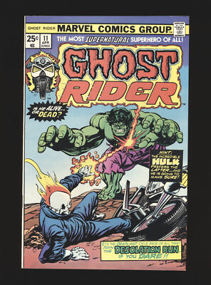 Ghost Rider # 11 - Hulk appearance VF+ Cond
