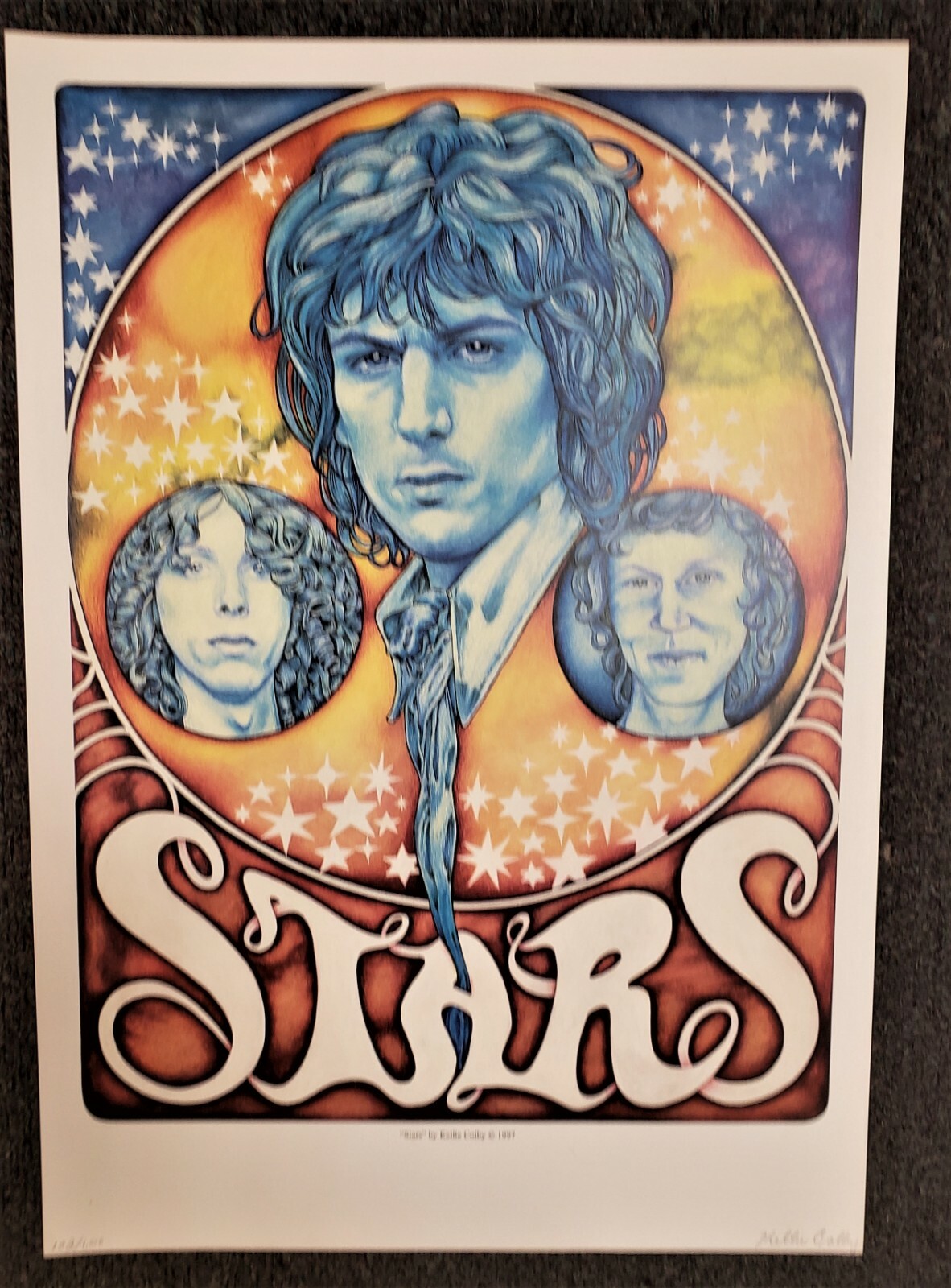 元PinkFloyd シド・バレット『STARS』高品質アートポスター豪華額 元PinkFloyd シド・バレット『STARS』高品質アートポスター豪華額